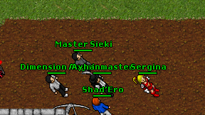 Master Sieki on screen