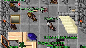 Espero on screen