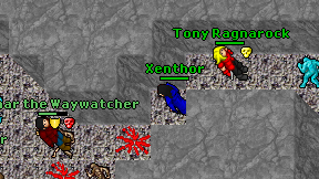 Xenthor on screen
