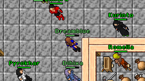 Dreamblue on screen