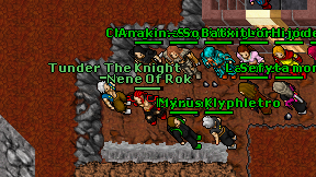 Tunder The Knight on screen