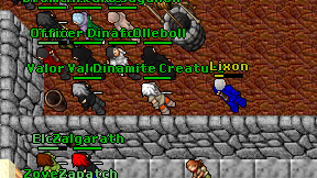 Dinamite Creature on screen