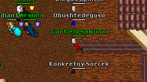 Garfield Samurai on screen