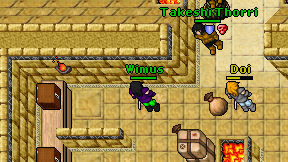 Wimus on screen