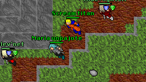 Scream titan on screen