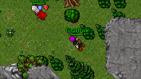 Grabak on screen