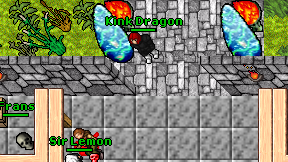 Kink Dragon on screen