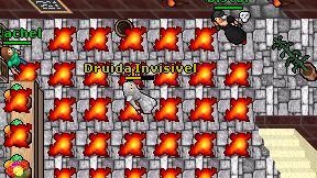 Druida Invisivel on screen