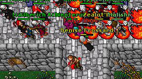 Cata-mace on screen