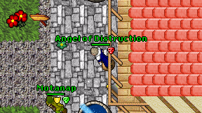 Angel of Distruction on screen