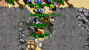 Incascent on screen