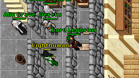 Lord Legustus on screen