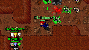 Klaimmore on screen