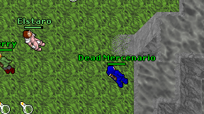 Dead Mercenario on screen