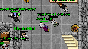 Avaltar on screen