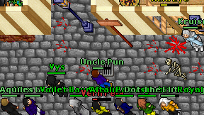Uncle Pun on screen