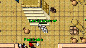 Lead sorcerer on screen