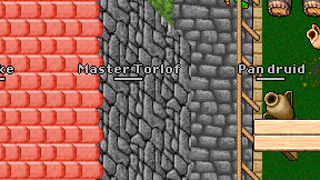 Master Torlof on screen