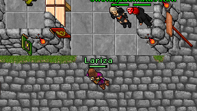 Lariza on screen