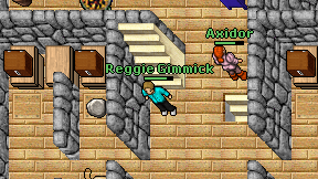 Reggie Gimmick on screen