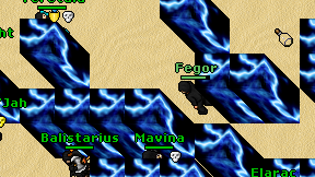 Fegor on screen