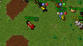 Veixus on screen