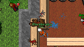 Pixabraba on screen