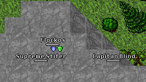 Capitan Blind on screen