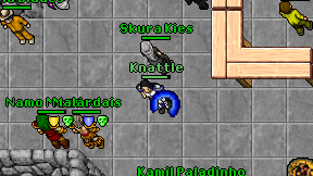 Knattle on screen