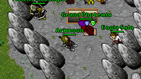 Arkmoun on screen