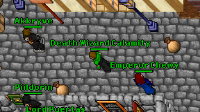 Death Wizard Calamity on screen