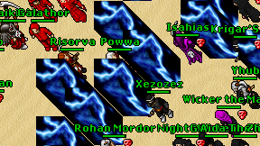 Powwa on screen