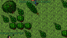 Blade Vampire Knight on screen