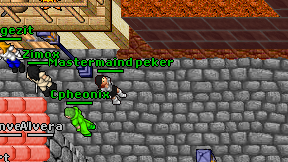 Mastermaind peker on screen