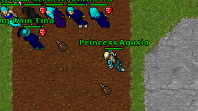 Princess Agusia on screen