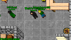 Wolfs tears on screen