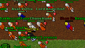 Chaos Hawk on screen