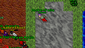 Jocke-Palla on screen
