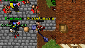 Drake Unszala on screen