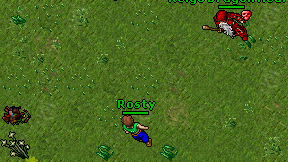 Rosty on screen