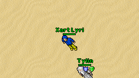 Xart Lyri on screen