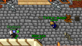 Tetra-mage on screen