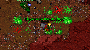 Donovan Windcaller on screen