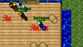 Getegon on screen