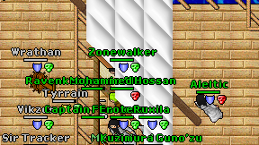 Zonewalker on screen