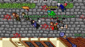 Druid Decell on screen