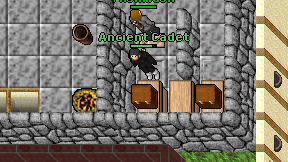 Ancient Cadet on screen