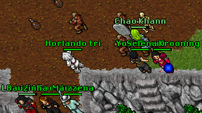 Horlando tri on screen