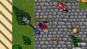 Groy Vican on screen