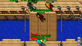 Druidsmash on screen